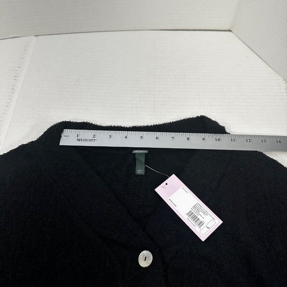 2 Piece Wild Fable Women's Large Black Crop Sweater And Blue Ribbed T-Shirt New - Picture 7 of 16